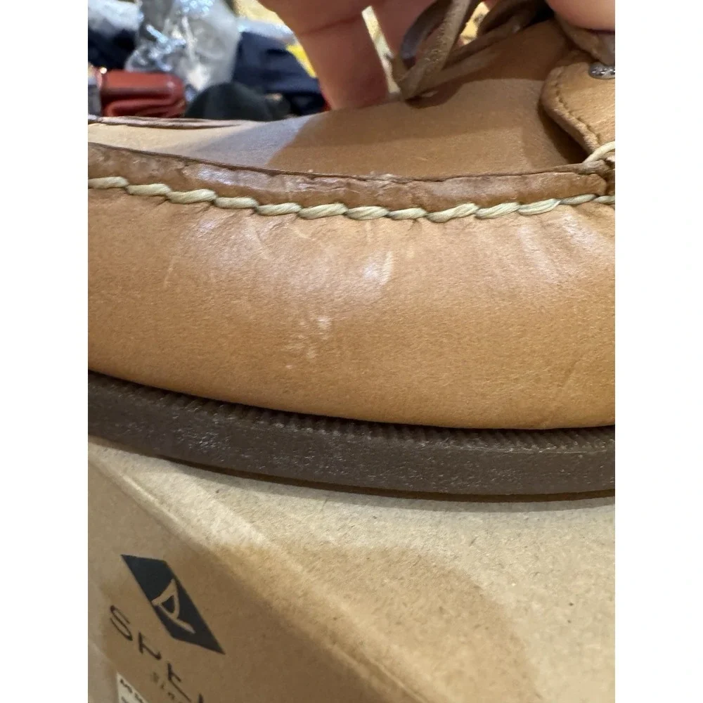 NEW SPERRY Original Boat Shoes Mens 11 Top‎ Sider Sahara Brown EU 44.5 Preppy